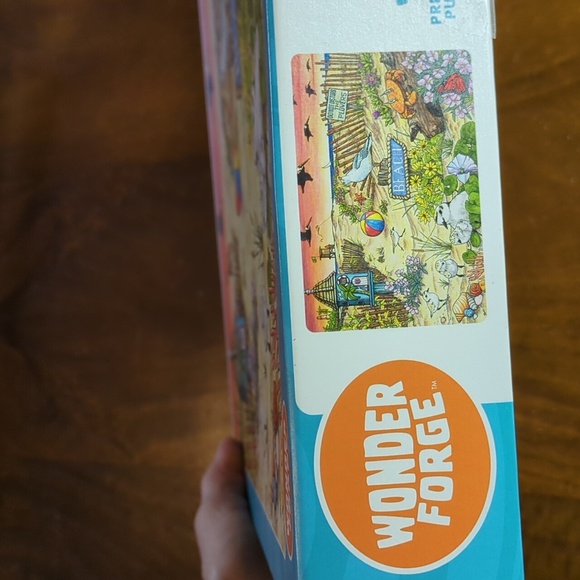 Beach Jigsaw Puzzle! 1000 pc "Plovers Pluviers" Kathy Kehoe Bambeck, Artist - Picture 5 of 8